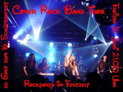 Freitagabend zu Gast Cover-Rock-Band Thor